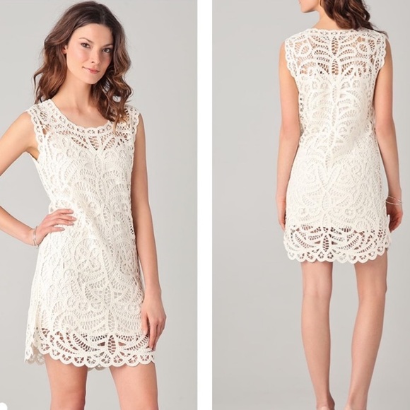BCBGMaxAzria Dresses & Skirts - BcbgMaxazria Beti Crochet Dress